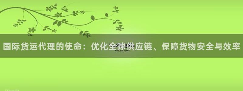 okpay钱包官网版v6.0.21：国际货运代理的使命：